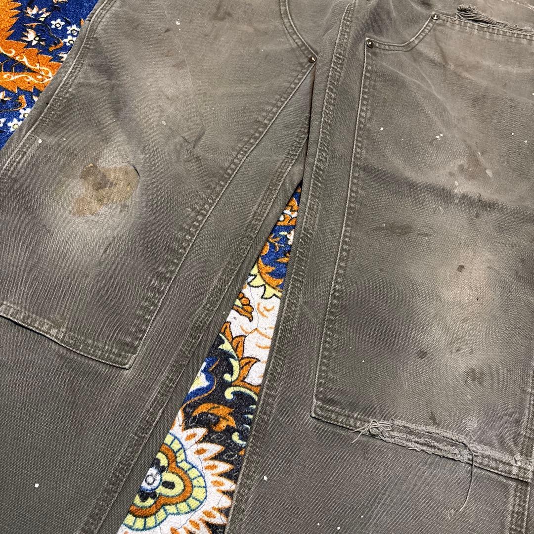 ボロ　極上フェード　カーハート　ダブルニーダックパンツ　メキシコ製　00s