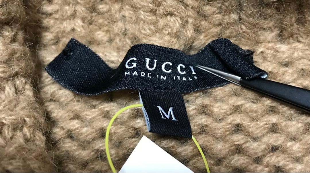 本日限定価格　グッチ　ニット　ポンチョ