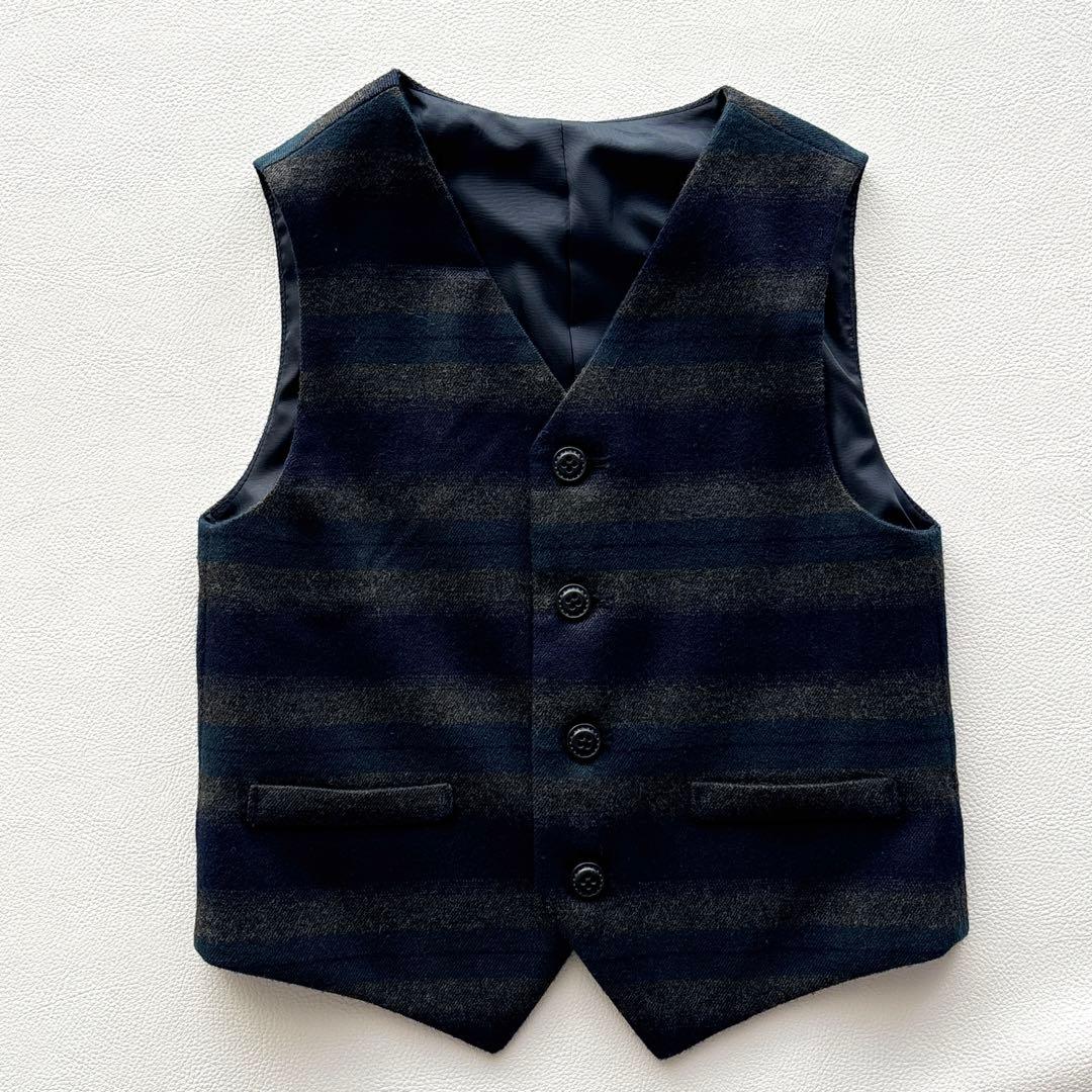 02318-3 CHOPIN キッズ　スーツセットアップ　パンツ　ベスト　120