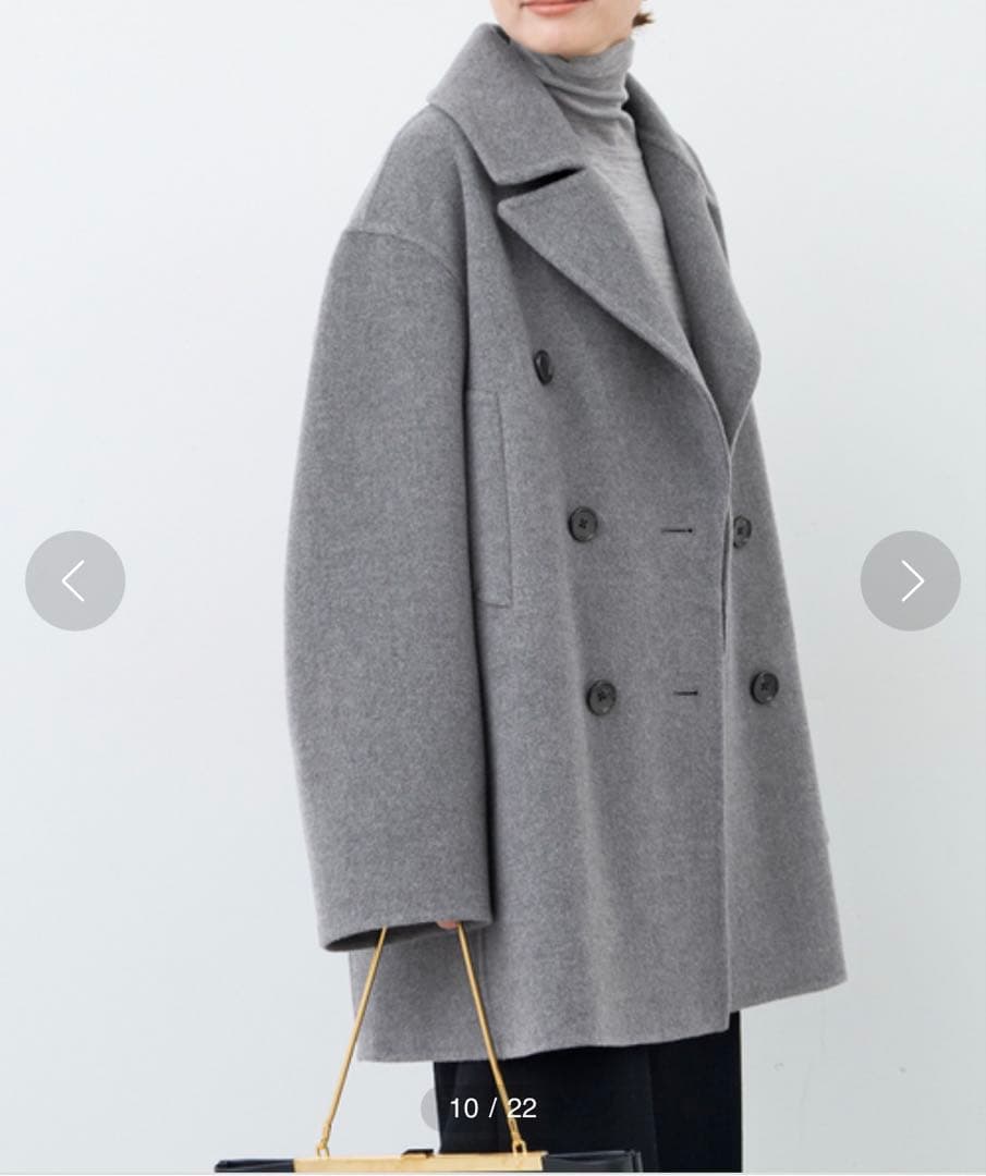 【RAIKKONEN様御専用】Viclor half コート　グレー