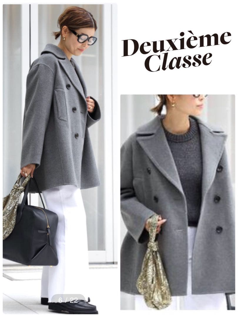 【RAIKKONEN様御専用】Viclor half コート　グレー