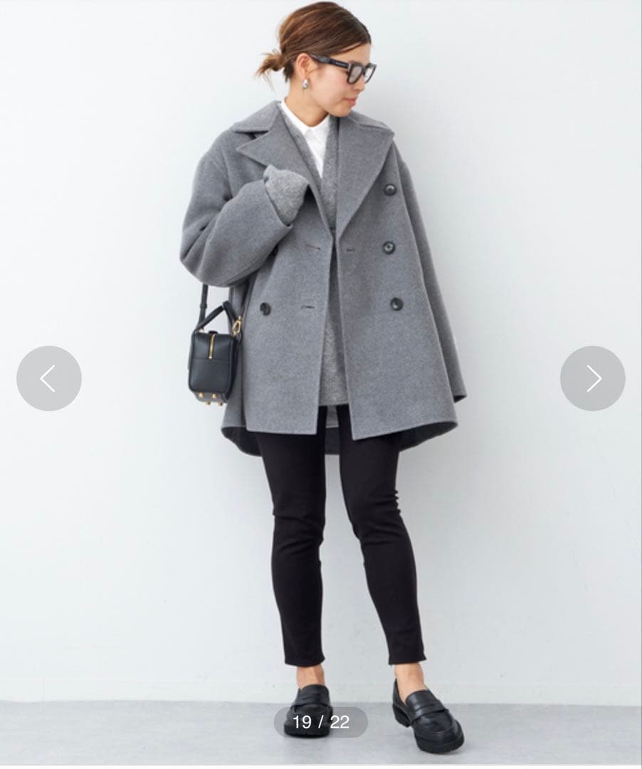 【RAIKKONEN様御専用】Viclor half コート　グレー