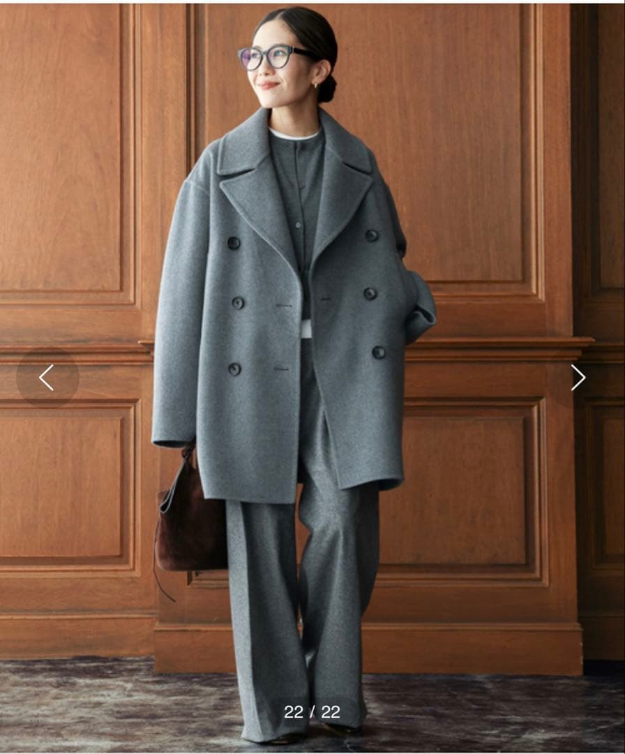 【RAIKKONEN様御専用】Viclor half コート　グレー