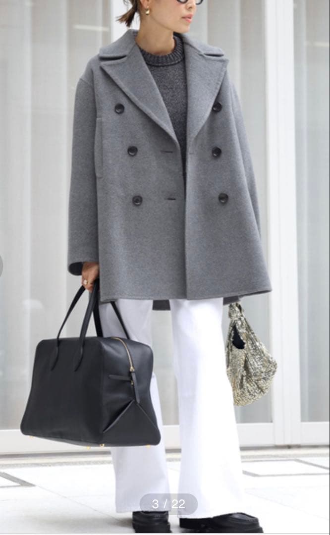 【RAIKKONEN様御専用】Viclor half コート　グレー