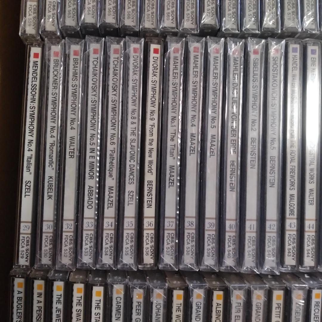 SONY CLASSICAL MUSIC 84枚セット　未開封多数