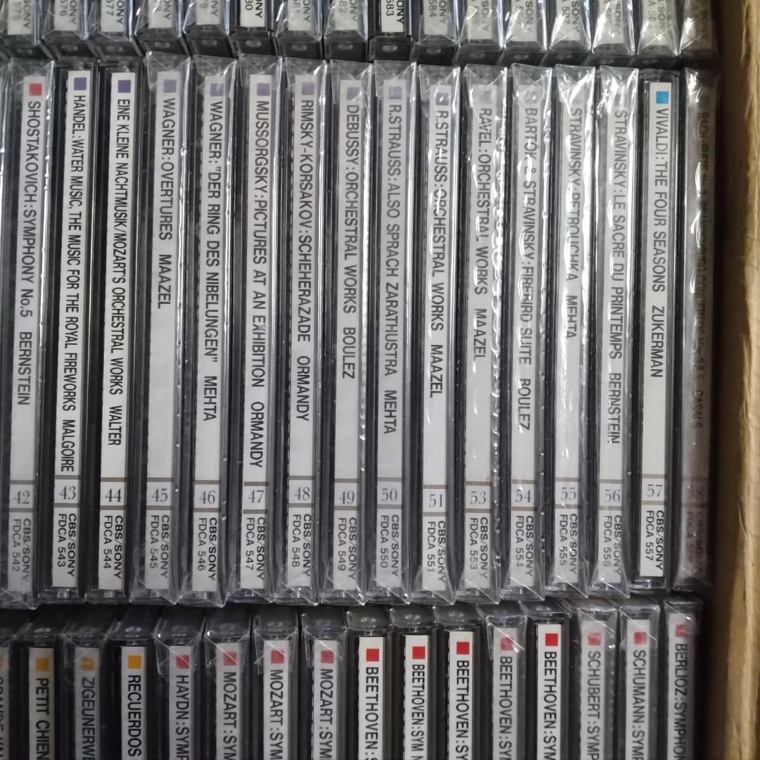 SONY CLASSICAL MUSIC 84枚セット　未開封多数
