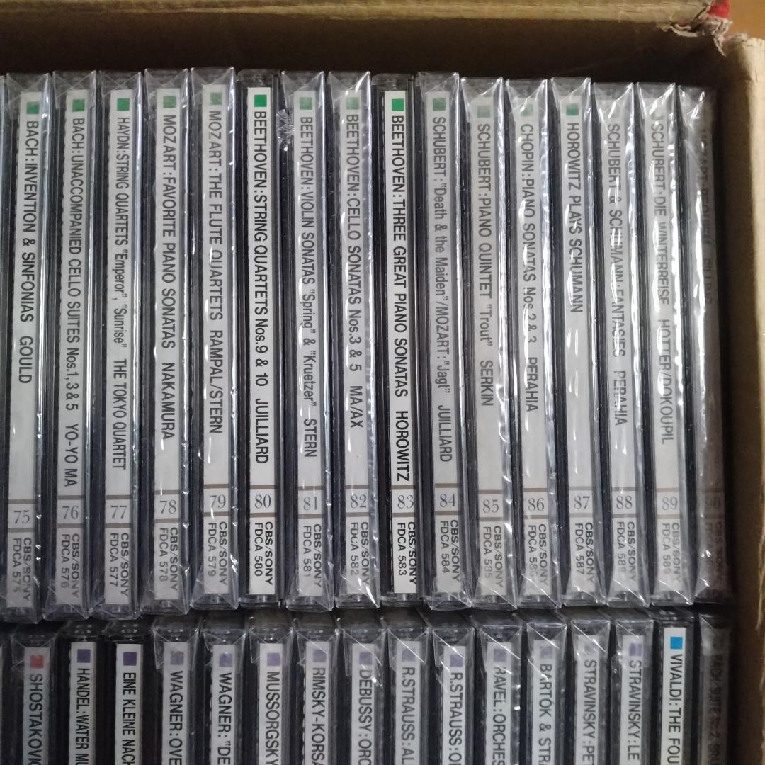 SONY CLASSICAL MUSIC 84枚セット　未開封多数