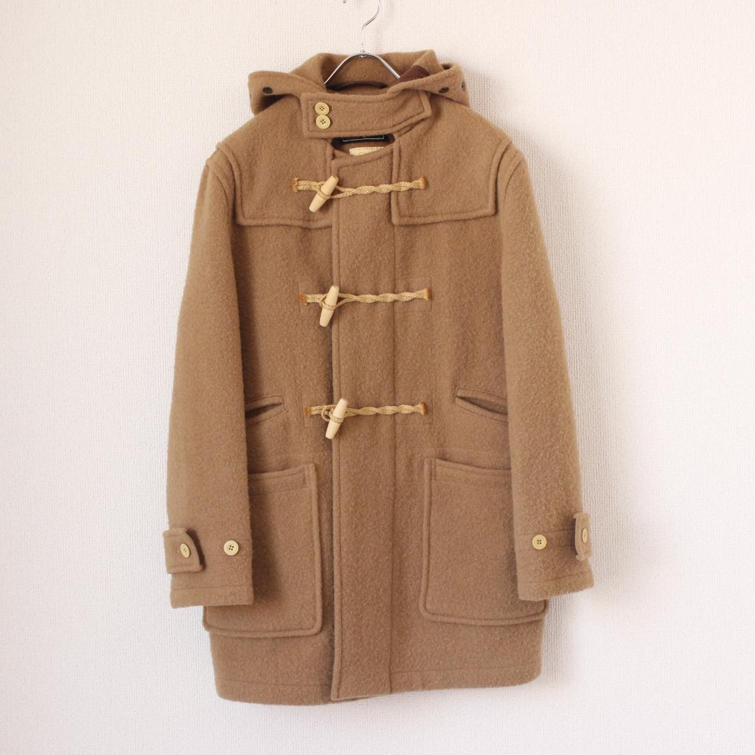 GLOVERALL MONTY ダッフルコート L ブラウンベージュ ウール