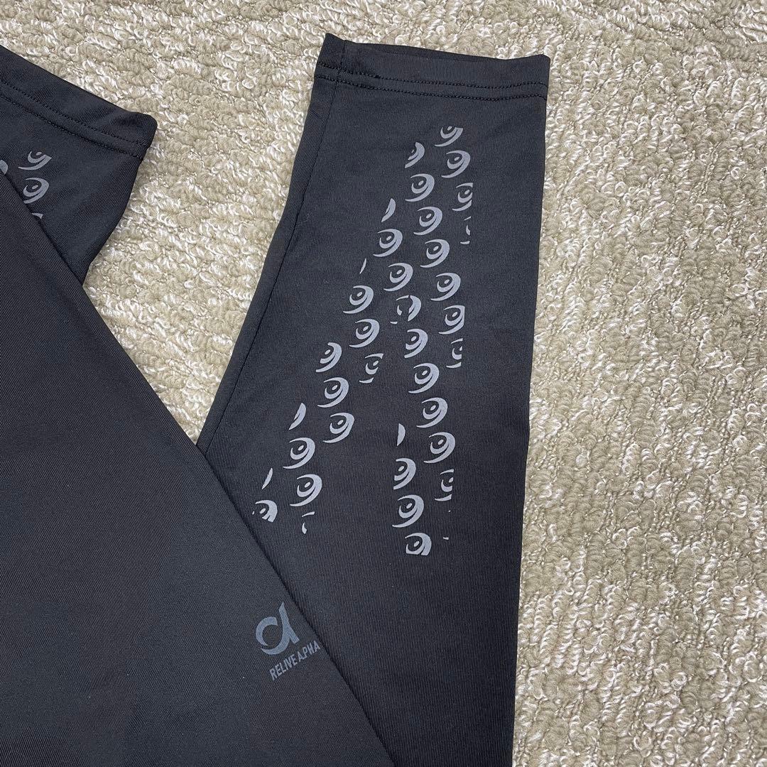 リライブスパッツ　メンズ　L L 前開き　ブラック