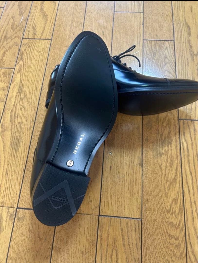 新品未使用REGAL リーガル ストレートチップ 811R ブラック 箱付