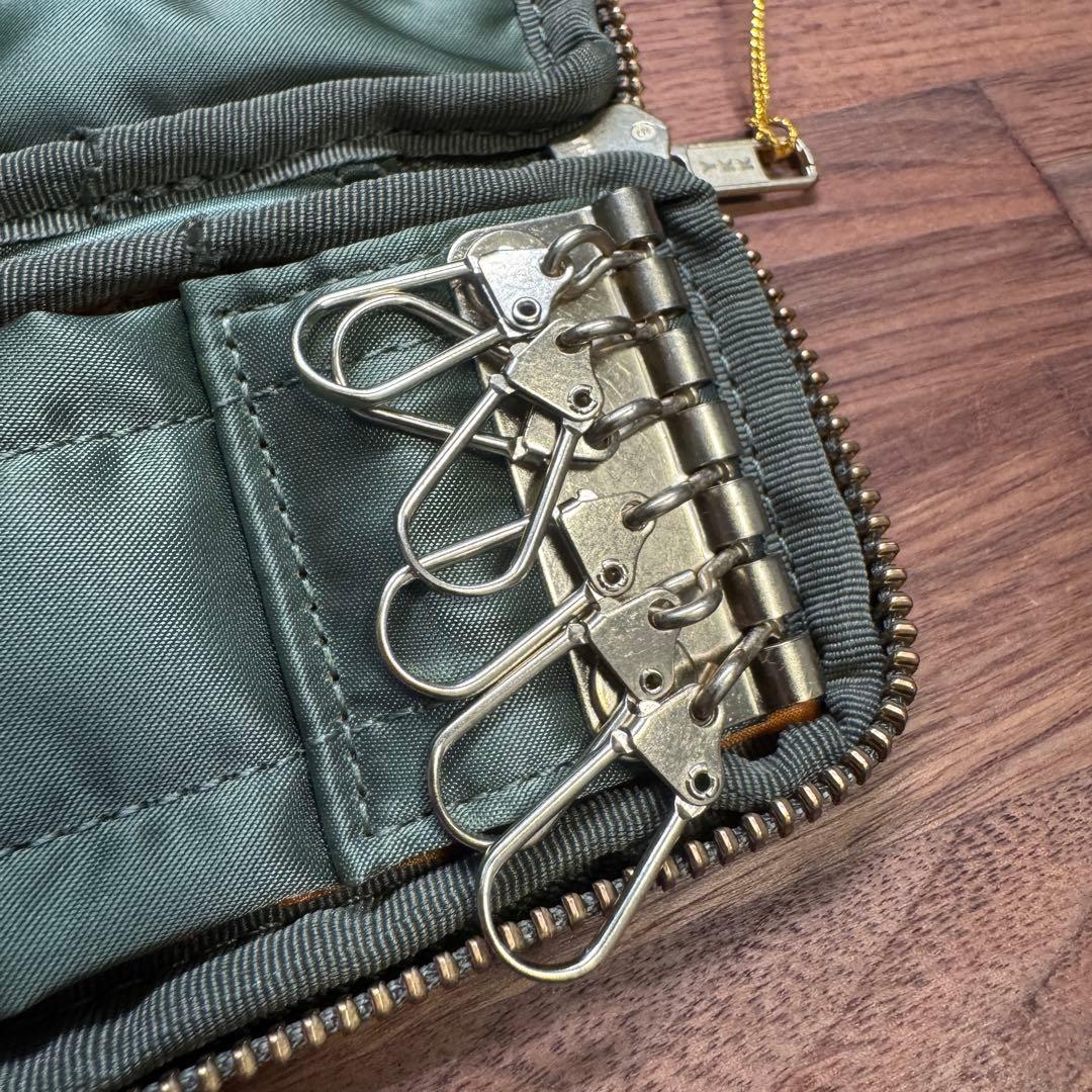 新品未使用 PORTER TANKER ポーター タンカー キーケース グリーン