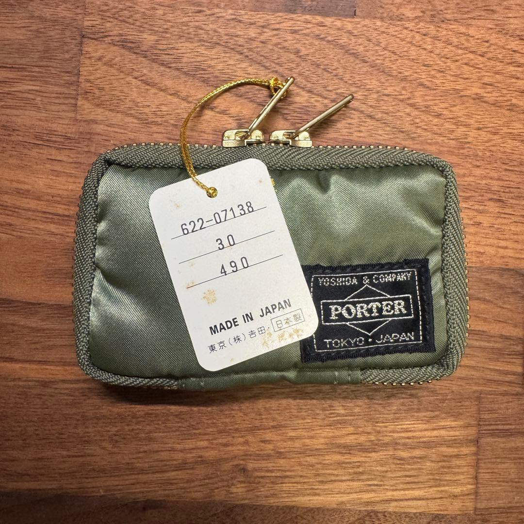新品未使用 PORTER TANKER ポーター タンカー キーケース グリーン
