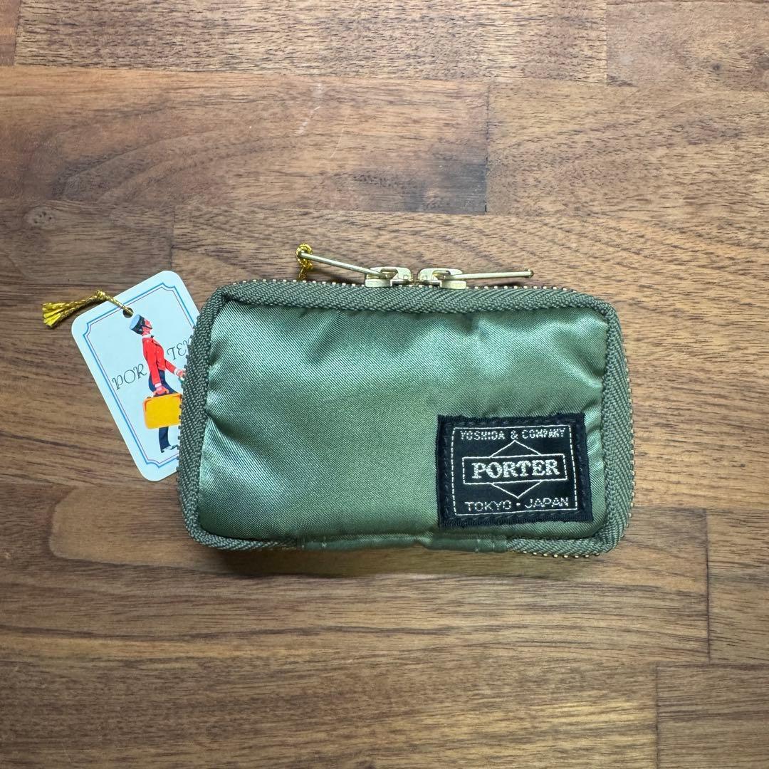 新品未使用 PORTER TANKER ポーター タンカー キーケース グリーン