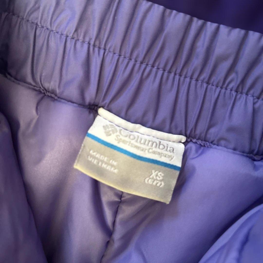 美品コロンビア子ども用 スキーウェア フード付きジャケットとスノーパンツ