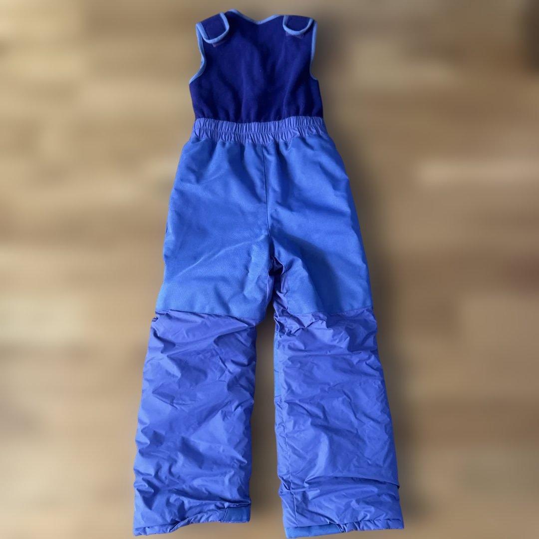 美品コロンビア子ども用 スキーウェア フード付きジャケットとスノーパンツ