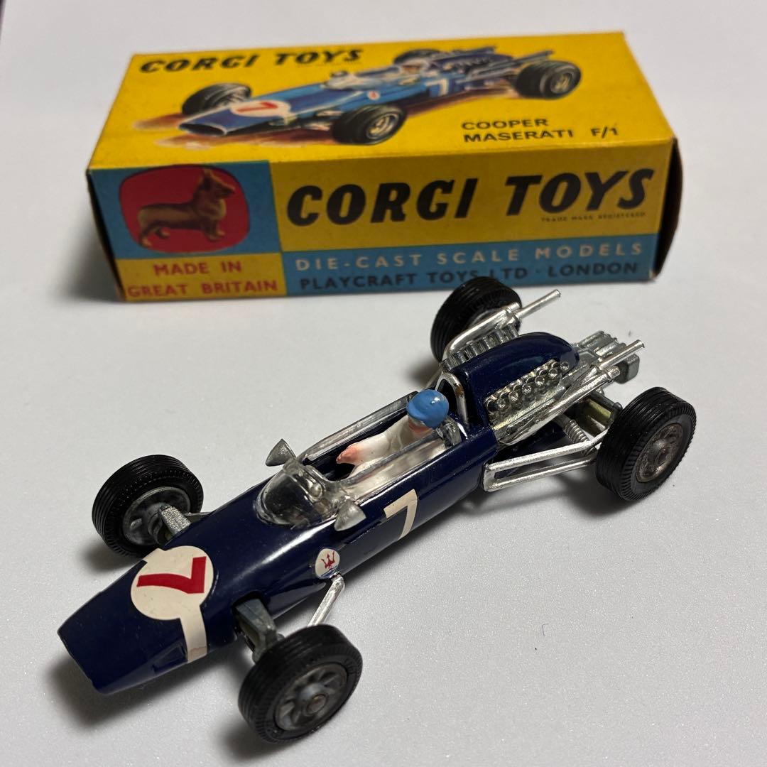 【希少】CORGI TOYSロータス・クライマックス＆クーパー・マセラッテイF1