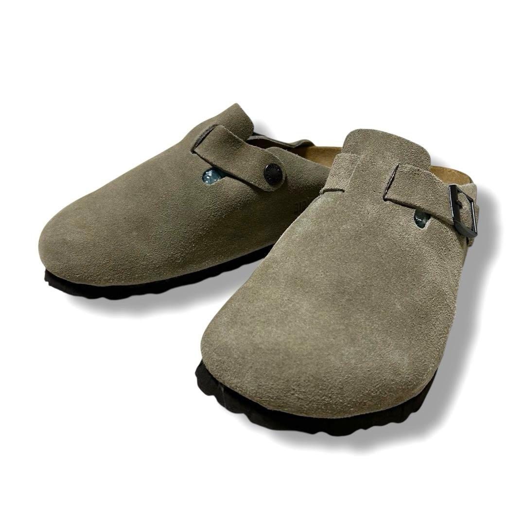 BIRKENSTOCK Boston Taupe スエード 23cm