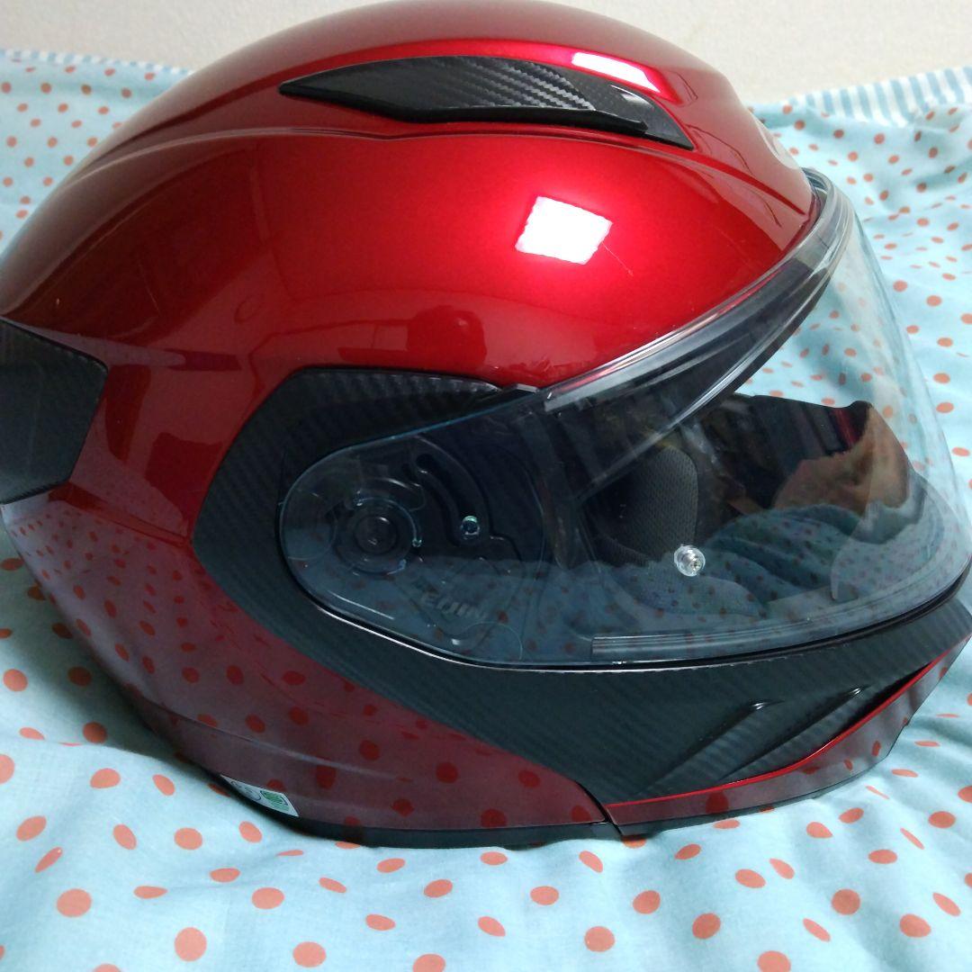 ❰けい専用❱オージーケーカブト Ryuki シャイニー レッドSサイズ❰美品❱