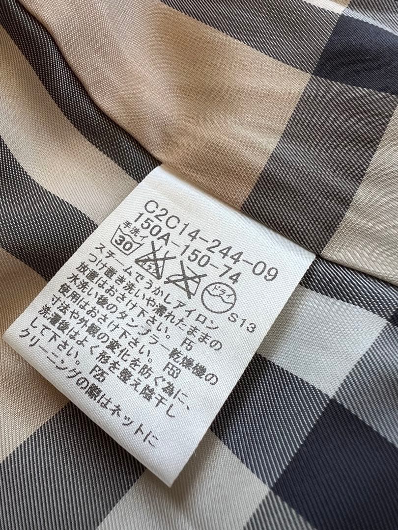 Burberry キルティングジャケット 150A ブラック