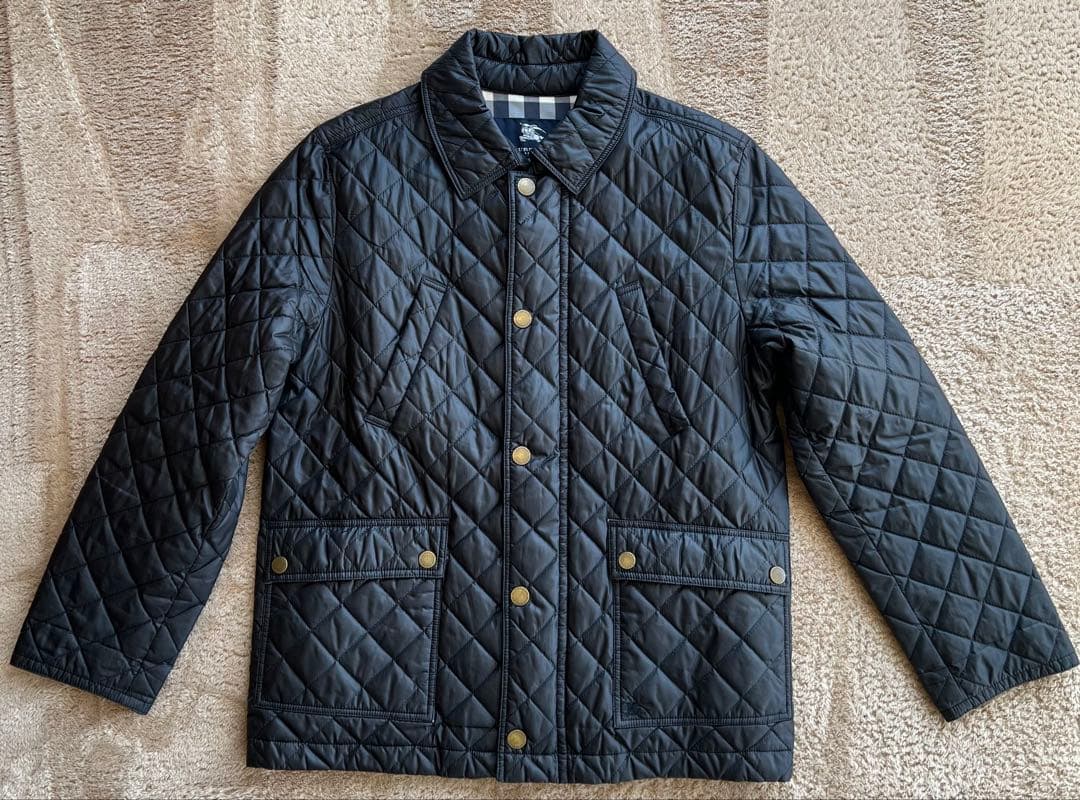 Burberry キルティングジャケット 150A ブラック