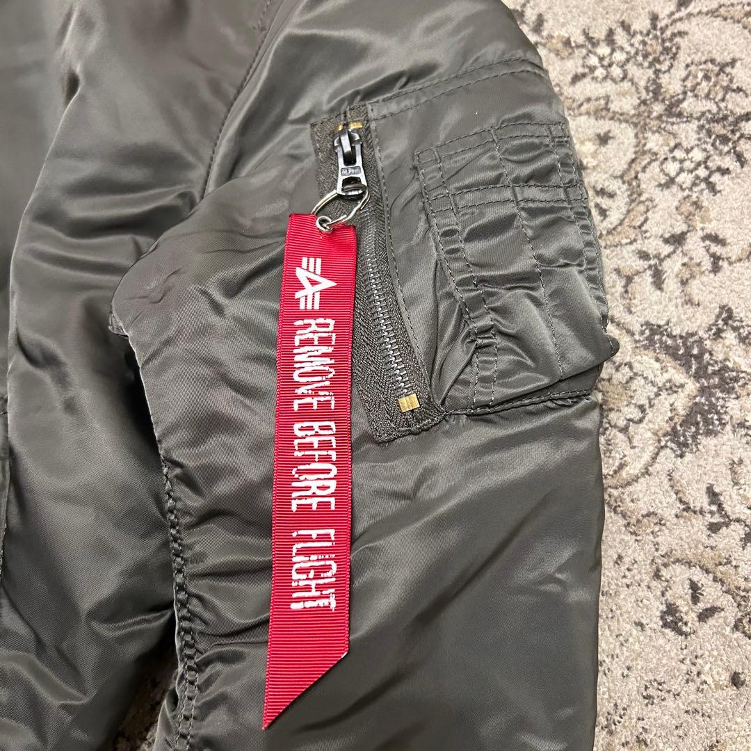 【美品】アルファ ALPHA MA-1 フライトジャケット Lサイズ