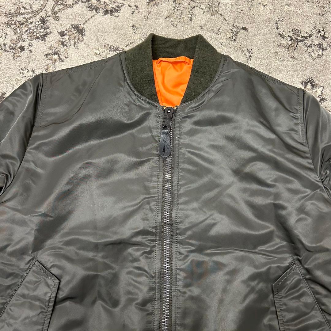 【美品】アルファ ALPHA MA-1 フライトジャケット Lサイズ