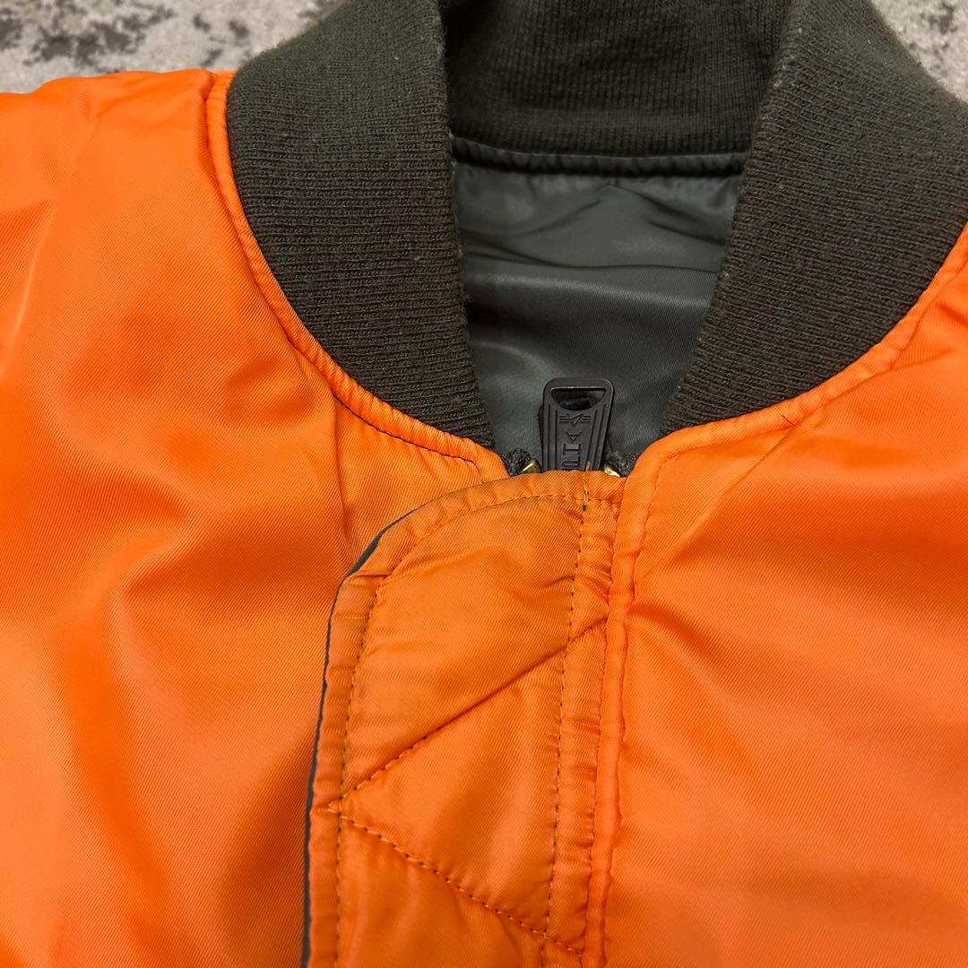 【美品】アルファ ALPHA MA-1 フライトジャケット Lサイズ