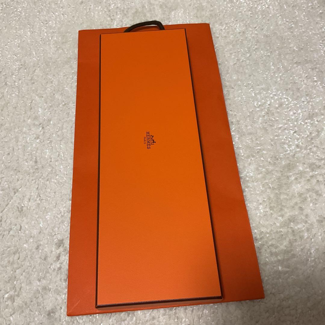 keee Ave　エルメス シルク ネクタイ ダークブルー