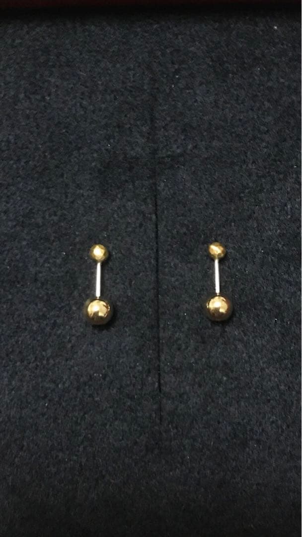 mayumi murasawa TSUBUピアスk24ゴールド×2 シルバー×2