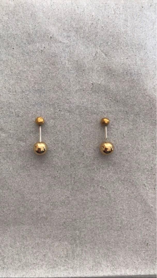 mayumi murasawa TSUBUピアスk24ゴールド×2 シルバー×2