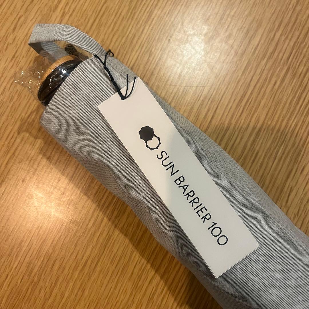 【新品】サンバリア 100 3段折り moku グレー