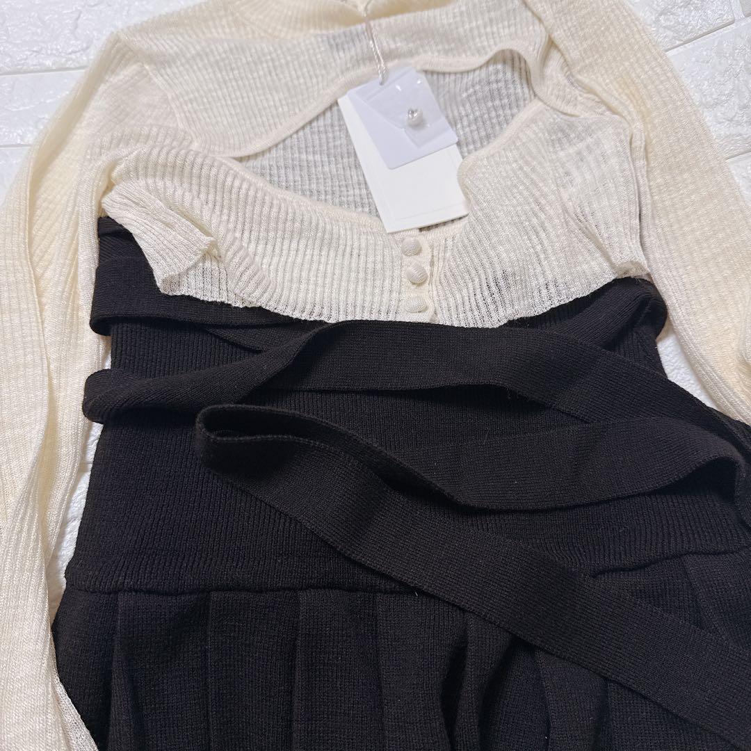 スカート Mimi ribbon mini dress