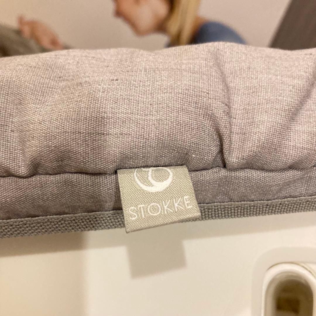 極美品　STOKKE ストッケ トリップトラップ ニューボーンセット グレー