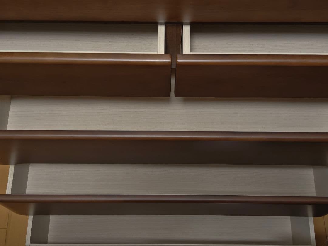 ニトリ　衣類収納　木製タンス　ハイチェスト