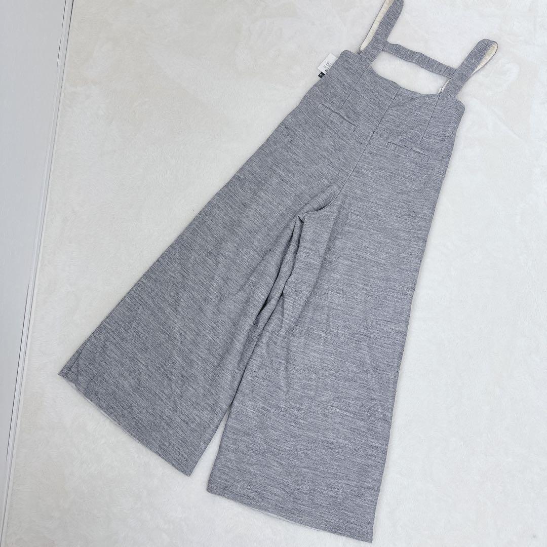 TODAYFUL トゥデイフル ハイウエストスウェットサロペット グレー 36