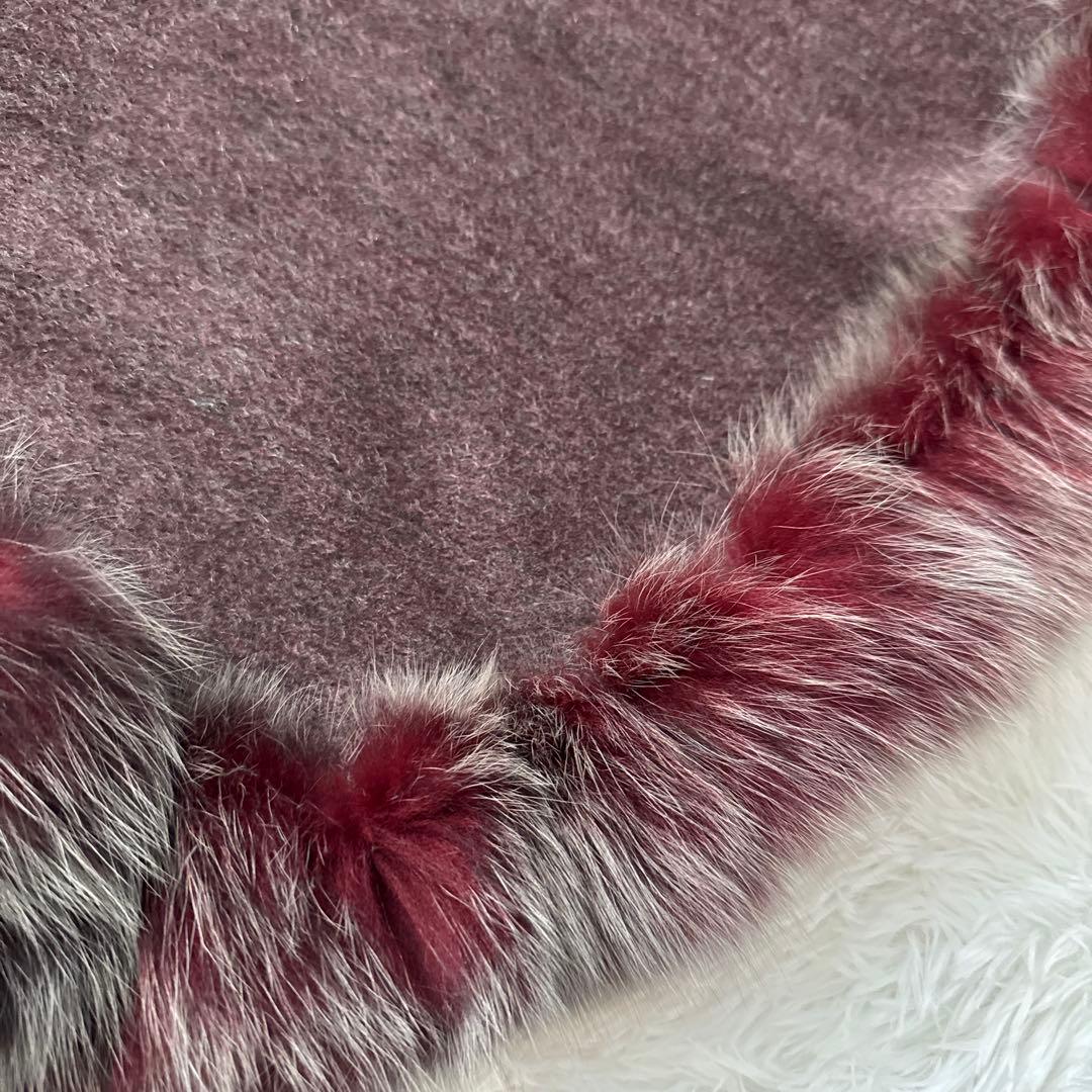 LANVIN COLLECTIONランバンコレクション　カシミヤポンチョ