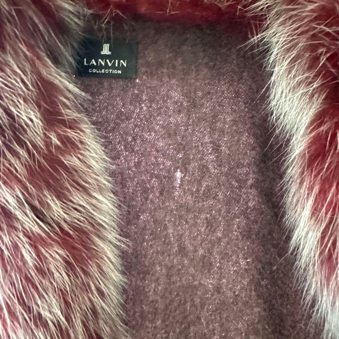 LANVIN COLLECTIONランバンコレクション　カシミヤポンチョ