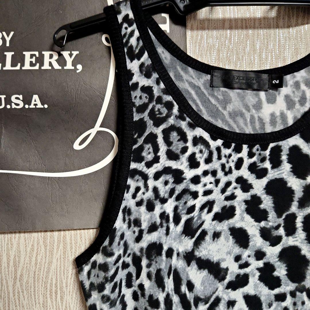 平成 y2k 00s レオパード柄 タンクトップ メンズ ヒョウ柄 ギャル男