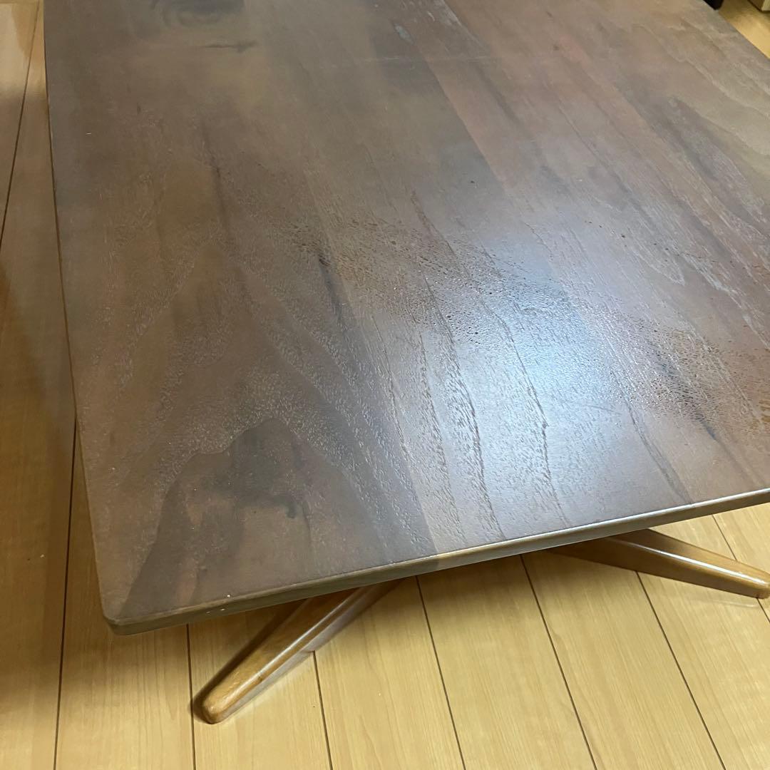 HUKLA 120 木製テーブル ローテーブル