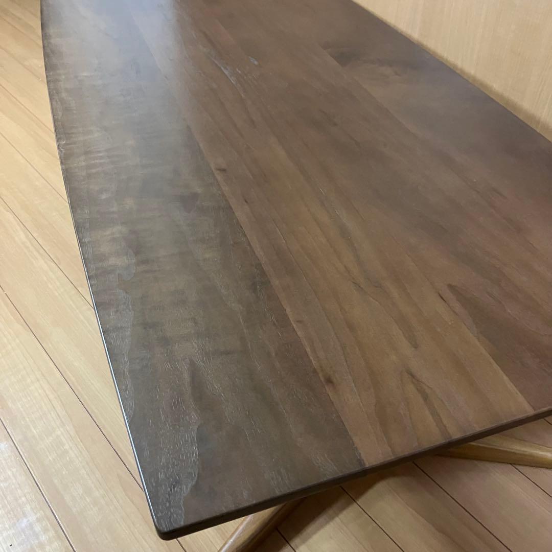 HUKLA 120 木製テーブル ローテーブル