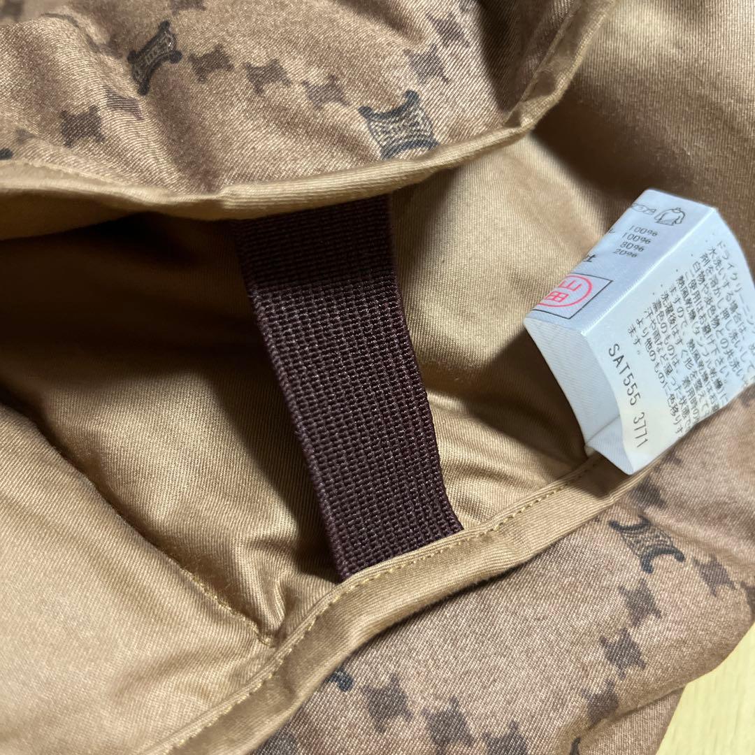【新品未使用タグ付】CELINE セリーヌ マカダム柄 西川 ダウンベスト
