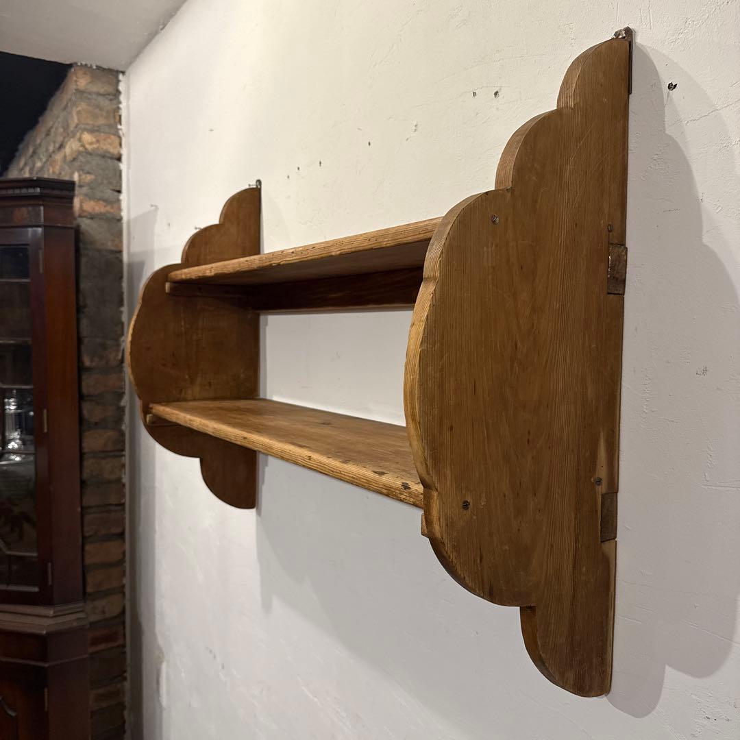 ヴィンテージ　木製ウォールハンガー　壁掛け　ハンガーラック