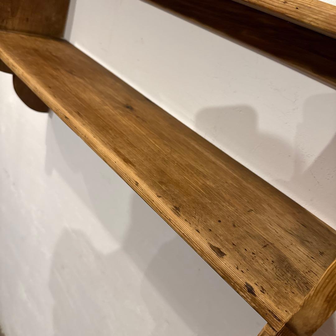 ヴィンテージ　木製ウォールハンガー　壁掛け　ハンガーラック