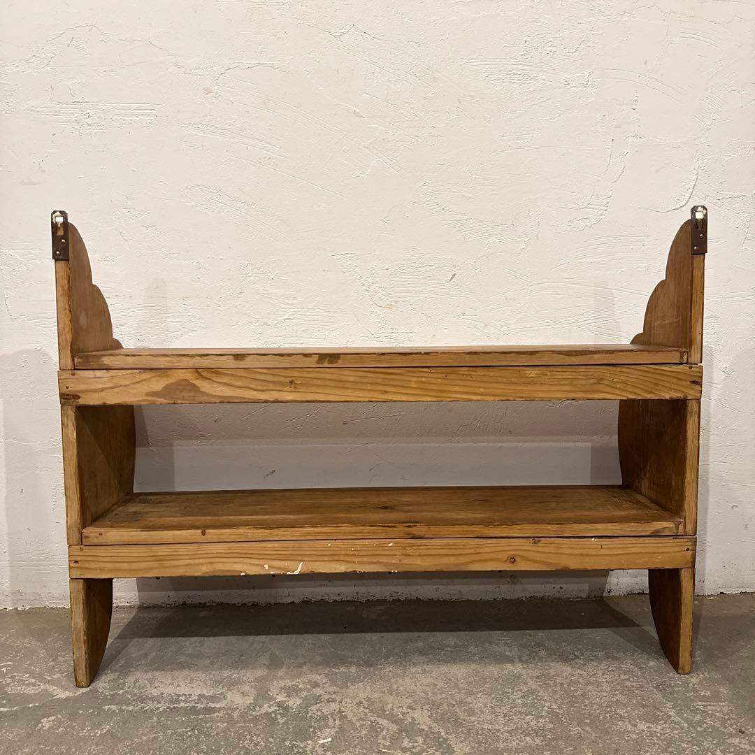 ヴィンテージ　木製ウォールハンガー　壁掛け　ハンガーラック