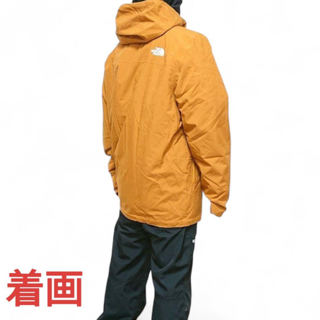 【3WAY】THE NORTH FACE スキースノーボードウェア3XL黄大きめ