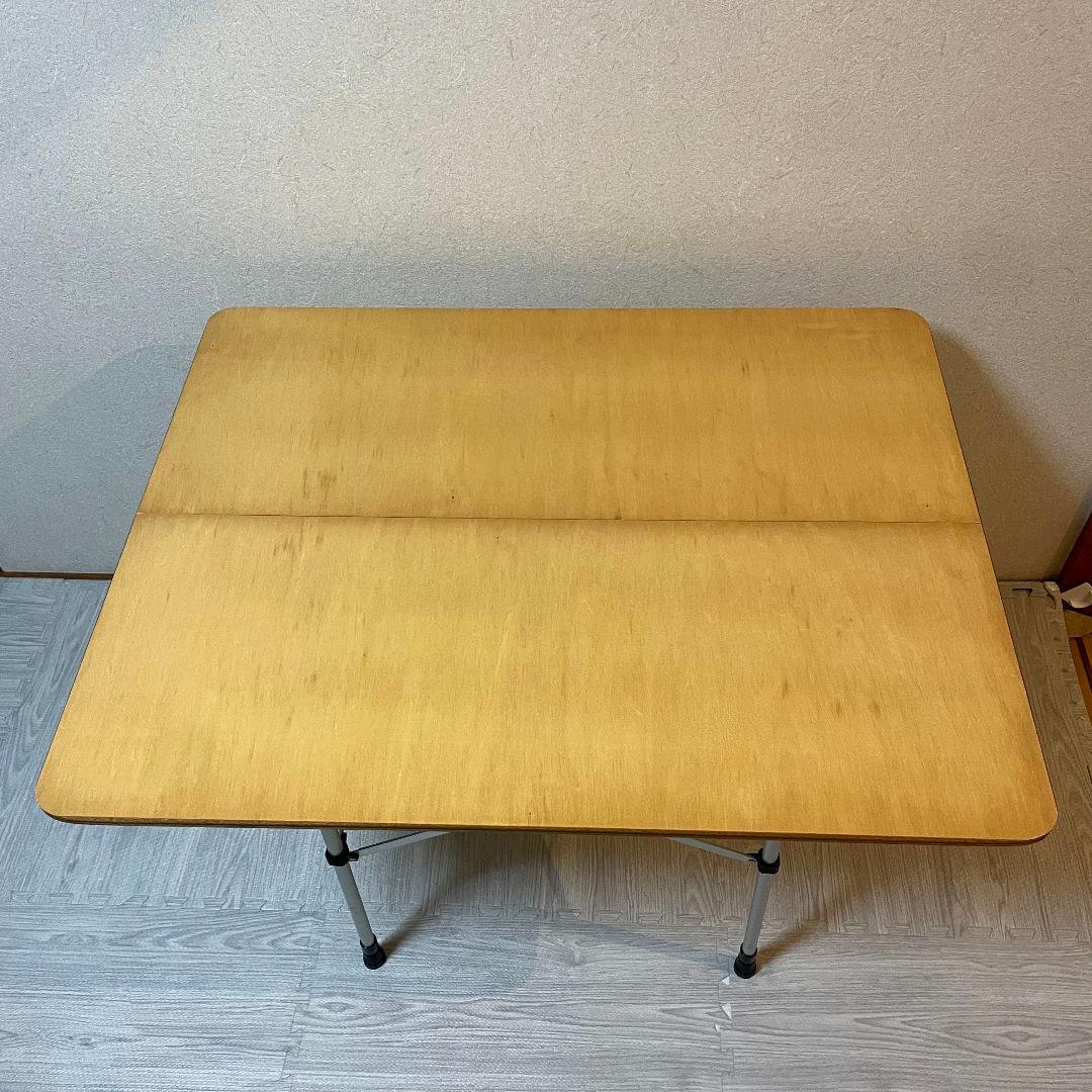  peak フォールディング　テーブル　高さ調整可　シナベニア