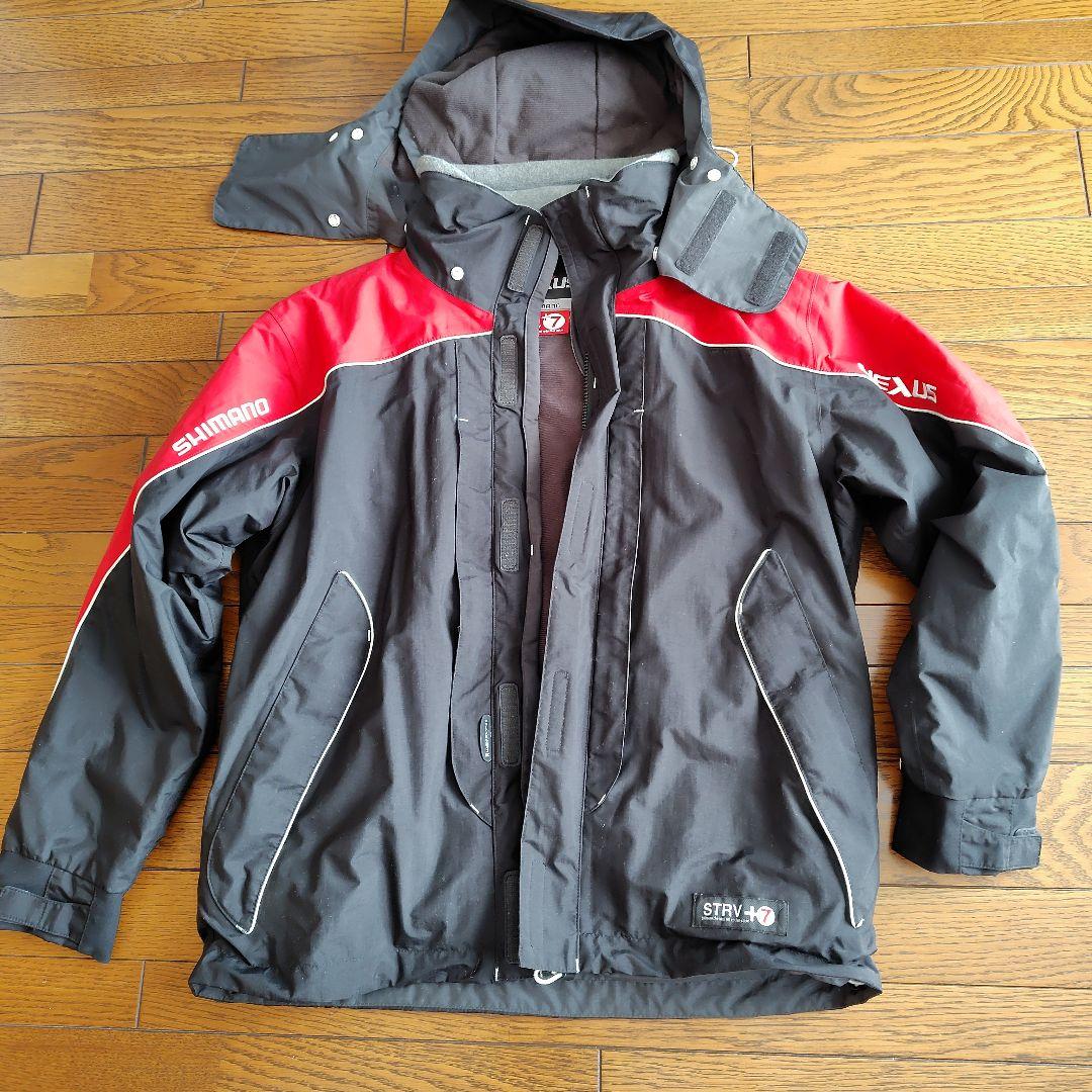 SHIMANO NEXUS 防寒着セット M 黒/赤　STRV＋7