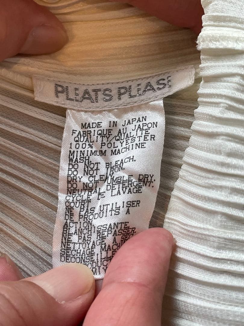 イッセイミヤケ プリーツプリーズ　長袖トップス　サイズ3_16