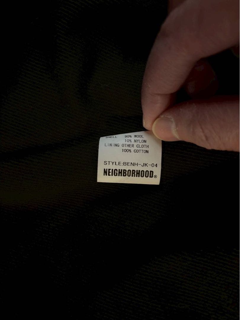 NEIGHBORHOOD ブラック ピーコート Mサイズ