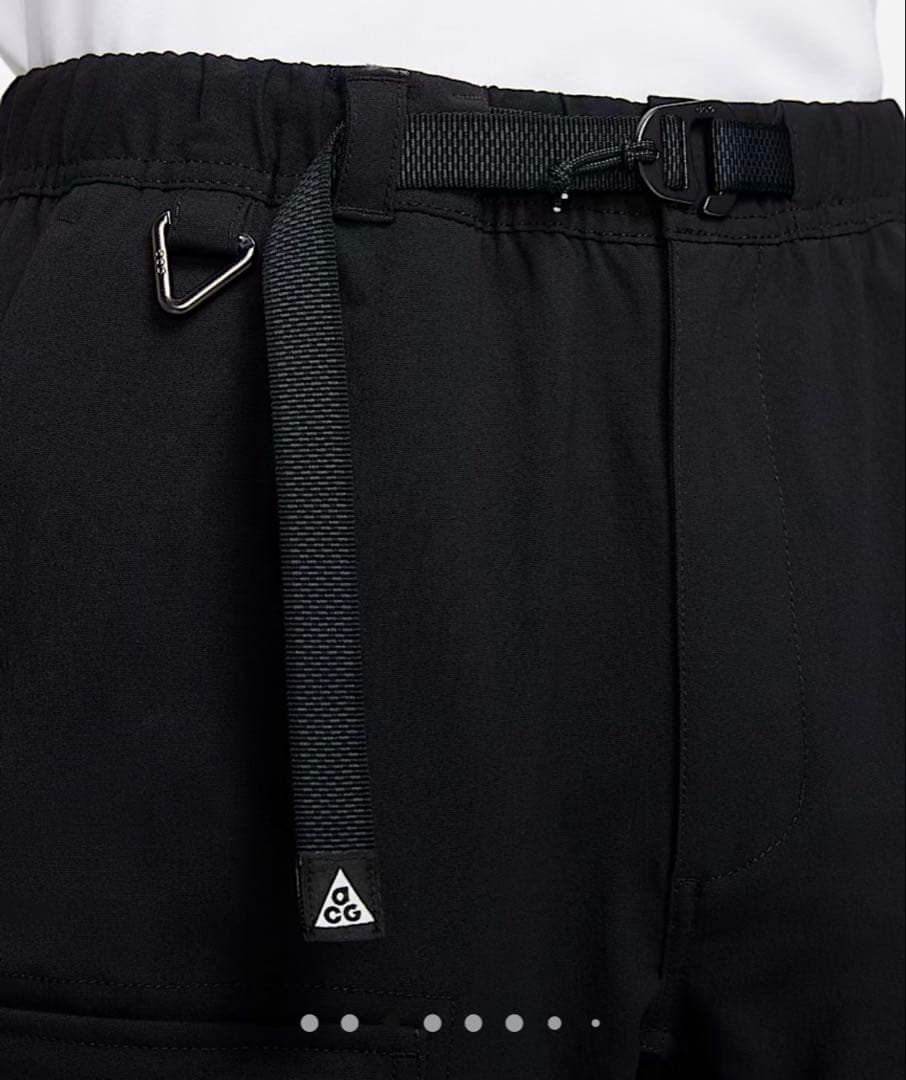 ナイキ　ACG Smith Summit 黒　M スミスサミット　カーゴパンツ